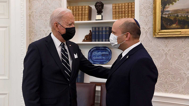 Ο Μπάιντεν επικοινώνησε τηλεφωνικά με τον πρωθυπουργό του Ισραήλ Ο Μπάιντεν επικοινώνησε τηλεφωνικά με τον πρωθυπουργό του Ισραήλ